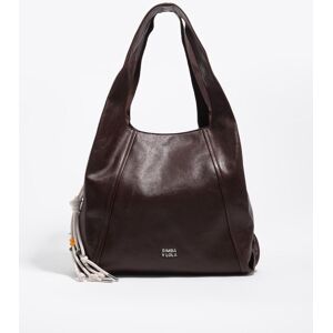 Bimba y Lola Bolso de hombro de mujer Paper grande piel. Marrón oscuro mujer Bimba y Lola Bolso de hombro de mujer Paper grande piel. Marrón oscuro mujer