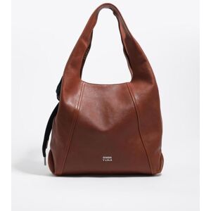 Bimba y Lola Bolso de hombro de mujer Paper grande piel. Marrón mujer Bimba y Lola Bolso de hombro de mujer Paper grande piel. Marrón mujer