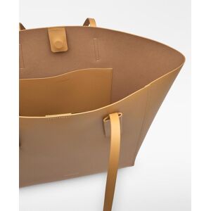 Adolfo Dominguez Shopper de mujer Mica horizontal de piel. Camel mujer Adolfo Dominguez Shopper de mujer Mica horizontal de piel. Camel mujer