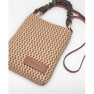 Adolfo Dominguez Bolso de mano de mujer plano con textura de rafia. Natural mujer Adolfo Dominguez Bolso de mano de mujer plano con textura de rafia. Natural mujer