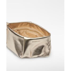 Adolfo Dominguez Bolso de fiesta de mujer tipo clutch metalizado en piel. Plateado mujer Adolfo Dominguez Bolso de fiesta de mujer tipo clutch metalizado en piel. Plateado mujer