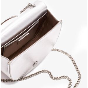 Alma en Pena Bolso de mano en forma de media luna convertible a bandolera. Plata mujer Alma en Pena Bolso de mano en forma de media luna convertible a bandolera. Plata mujer