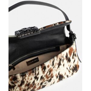 Alma en Pena Bolso de mano de piel con pedrería. Multicolor mujer Alma en Pena Bolso de mano de piel con pedrería. Multicolor mujer