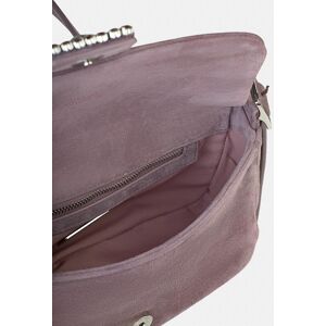 Alma en Pena Bolso de mano de piel con pedrería. Lila mujer Alma en Pena Bolso de mano de piel con pedrería. Lila mujer