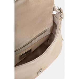 Alma en Pena Bolso de mano de piel con pedrería. Beige mujer Alma en Pena Bolso de mano de piel con pedrería. Beige mujer