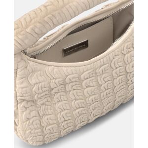 Alma en Pena Bolso de mano de piel efecto relieve con correa bandolera ajustable y cierre de cremallera. Gris mujer Alma en Pena Bolso de mano de piel efecto relieve con correa bandolera ajustable y cierre de cremallera. Gris mujer