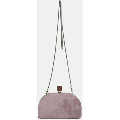 Abbacino Clutch Freedom en terciopelo. Marrón mujer Abbacino Clutch Freedom en terciopelo. Marrón mujer