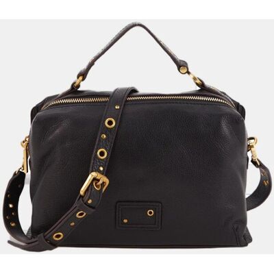 Abbacino Bandolera pequeña Freedom en piel. Negro mujer Abbacino Bandolera pequeña Freedom en piel. Negro mujer