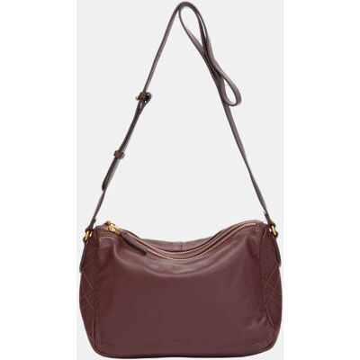 Abbacino Bandolera Freedom en piel. Burdeos mujer Abbacino Bandolera Freedom en piel. Burdeos mujer