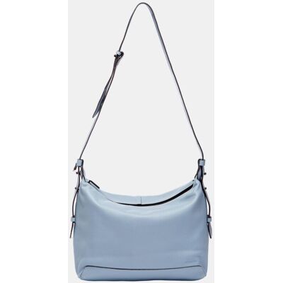 Abbacino Bandolera grande en piel. Azul mujer Abbacino Bandolera grande en piel. Azul mujer