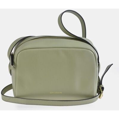 Guy Laroche Bolso crossbody en piel con cremallera. Verde claro mujer Guy Laroche Bolso crossbody en piel con cremallera. Verde claro mujer