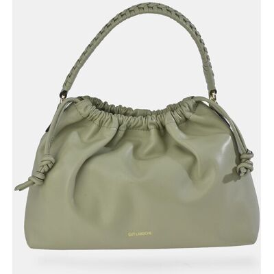 Guy Laroche Bolso bucket en piel con cierre magnético y cordón. Verde claro mujer Guy Laroche Bolso bucket en piel con cierre magnético y cordón. Verde claro mujer