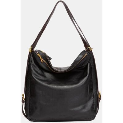 Abbacino Bolso multifucional Freedom en piel. Negro mujer Abbacino Bolso multifucional Freedom en piel. Negro mujer