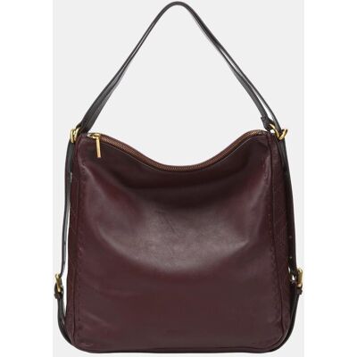 Abbacino Bolso multifucional Freedom en piel. Burdeos mujer Abbacino Bolso multifucional Freedom en piel. Burdeos mujer