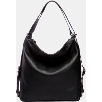 Abbacino Bolso multifuncional en piel. Negro mujer Abbacino Bolso multifuncional en piel. Negro mujer