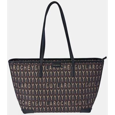 Guy Laroche Bolso tote grande con asas largas sintético color azul. Multicolor mujer Guy Laroche Bolso tote grande con asas largas sintético color azul. Multicolor mujer