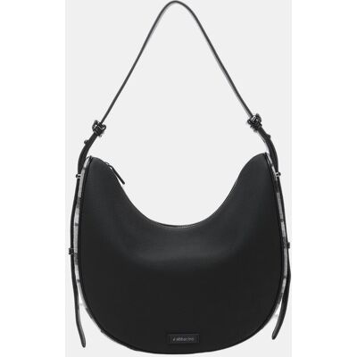 Abbacino Bolso de hombro Freedom en materiales reciclados. Negro mujer Abbacino Bolso de hombro Freedom en materiales reciclados. Negro mujer