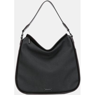 Abbacino Bolso de hombro Freedom en materiales reciclados. Negro mujer Abbacino Bolso de hombro Freedom en materiales reciclados. Negro mujer