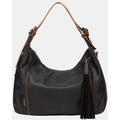 Abbacino Bolso de hombro con borla. Negro mujer Abbacino Bolso de hombro con borla. Negro mujer