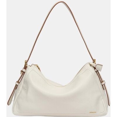Abbacino Bolso de hombro con asa a contraste. Beige mujer Abbacino Bolso de hombro con asa a contraste. Beige mujer