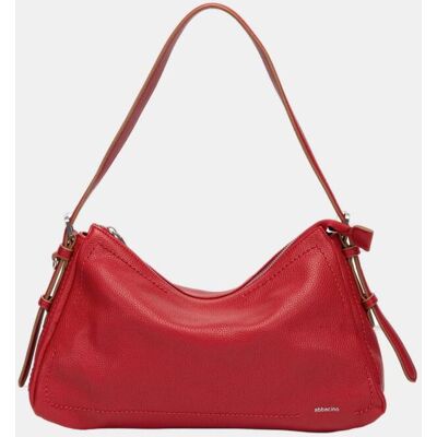 Abbacino Bolso de hombro con asa a contraste. Rojo mujer Abbacino Bolso de hombro con asa a contraste. Rojo mujer