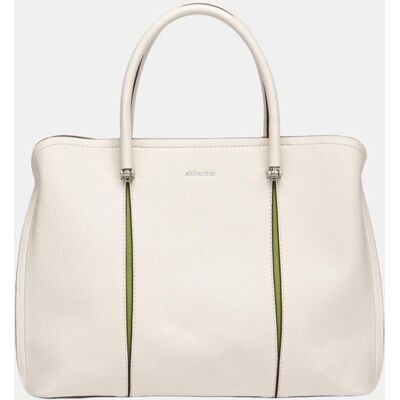 Abbacino Bolso de mano con charm. Beige mujer Abbacino Bolso de mano con charm. Beige mujer