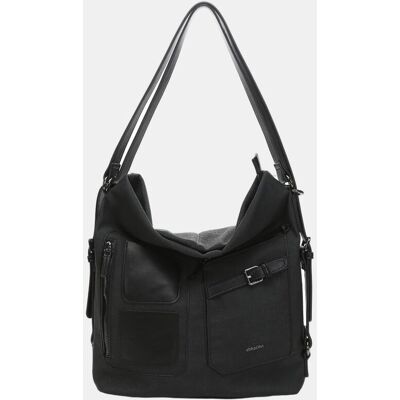 Abbacino Boslo multifuncional Freedom en materiales reciclados. Negro mujer Abbacino Boslo multifuncional Freedom en materiales reciclados. Negro mujer