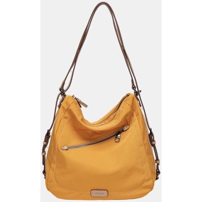 Abbacino Bolso multifuncional en tejido con cremalleras. Amarillo mujer Abbacino Bolso multifuncional en tejido con cremalleras. Amarillo mujer
