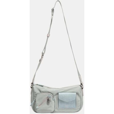 Abbacino Bandolera en tejido multibolsillo. Azul mujer Abbacino Bandolera en tejido multibolsillo. Azul mujer