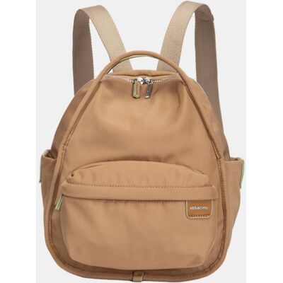 Abbacino Mochila en tejido con bolsillo. Camel mujer Abbacino Mochila en tejido con bolsillo. Camel mujer