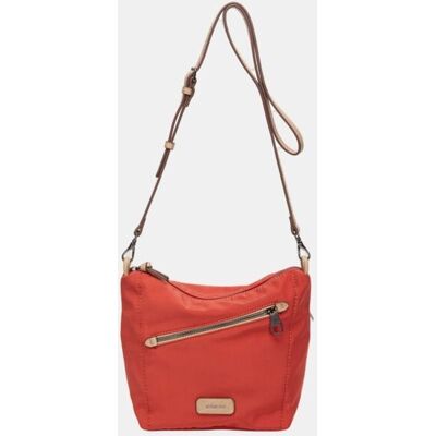 Abbacino Organizador en tejido con asa bandolera. Rojo mujer Abbacino Organizador en tejido con asa bandolera. Rojo mujer