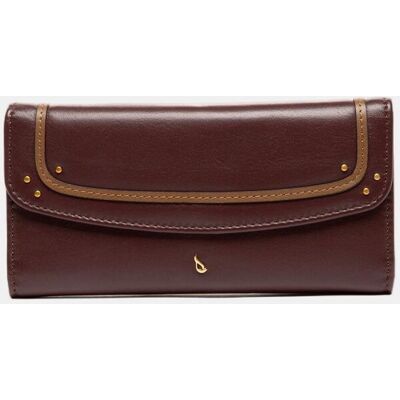 Abbacino Cartera grande Freedom en piel. Burdeos mujer Abbacino Cartera grande Freedom en piel. Burdeos mujer