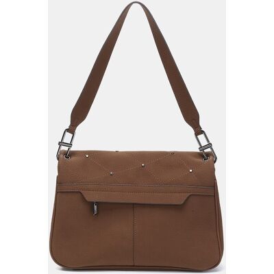 Abbacino Bolso de hombro Freedom en materiales reciclados. Marrón mujer Abbacino Bolso de hombro Freedom en materiales reciclados. Marrón mujer