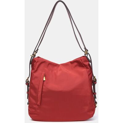Abbacino Bolso multifuncional Freedom en materiales reciclados. Rojo mujer Abbacino Bolso multifuncional Freedom en materiales reciclados. Rojo mujer