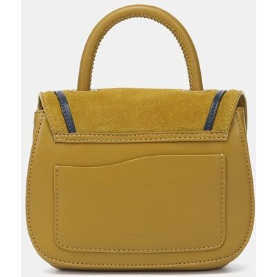 Abbacino Bandolera Freedom en piel y serraje. Ocre mujer Abbacino Bandolera Freedom en piel y serraje. Ocre mujer