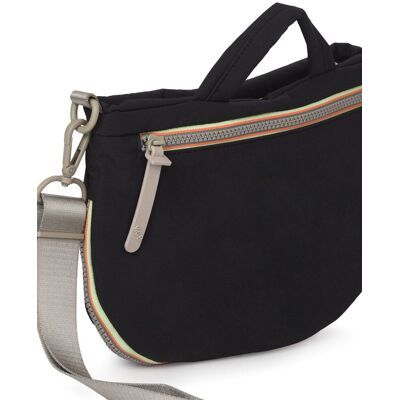 Kcb Bandolera grande glow. Negro mujer Kcb Bandolera grande glow. Negro mujer