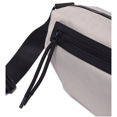 Kcb Bandolera de mujer Puffy mediana color hielo. Blanco mujer Kcb Bandolera de mujer Puffy mediana color hielo. Blanco mujer