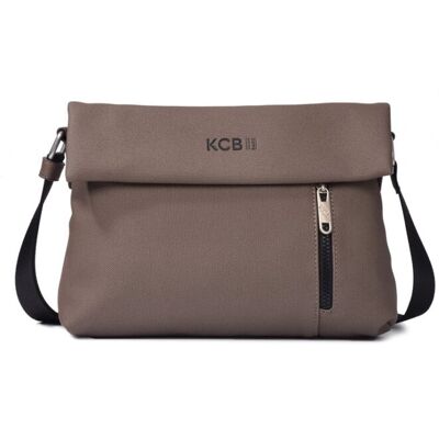 Kcb Bandolera de mujer antirrobo mediana Strong. Marrón oscuro mujer Kcb Bandolera de mujer antirrobo mediana Strong. Marrón oscuro mujer