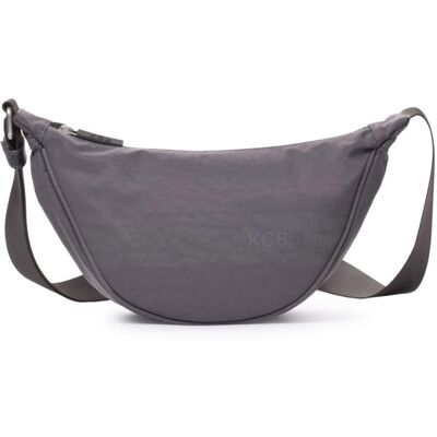 Kcb Bandolera de mujer Wide triangular color gris. Gris oscuro mujer Kcb Bandolera de mujer Wide triangular color gris. Gris oscuro mujer
