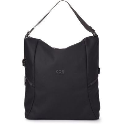 Kcb Bolso de hombro Side mochila color negro. Negro mujer Kcb Bolso de hombro Side mochila color negro. Negro mujer