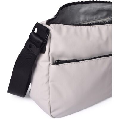 Kcb Bandolera Dual pequeña. Gris mujer Kcb Bandolera Dual pequeña. Gris mujer