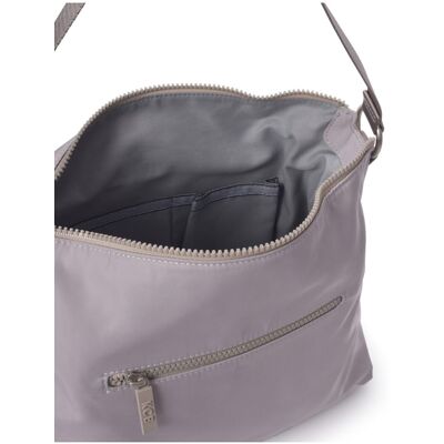 Kcb Bolso de hombro Basket. Gris / Azul mujer Kcb Bolso de hombro Basket. Gris / Azul mujer
