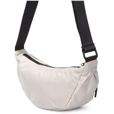 Kcb Bandolera de mujer Puffy medialuna. Gris mujer Kcb Bandolera de mujer Puffy medialuna. Gris mujer