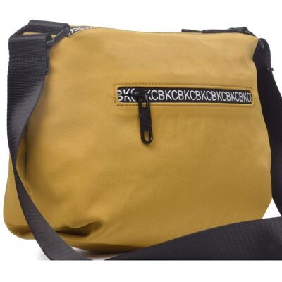 Kcb Bandolera de mujer Shine grande. Amarillo / Negro mujer Kcb Bandolera de mujer Shine grande. Amarillo / Negro mujer
