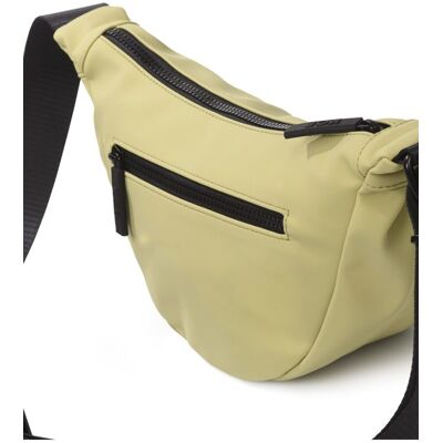 Kcb Bandolera de mujer Base medialuna. Amarillo / Negro mujer Kcb Bandolera de mujer Base medialuna. Amarillo / Negro mujer