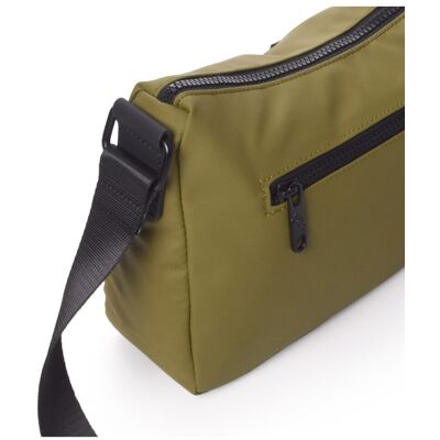 Kcb Bandolera Dual pequeña. Verde Oliva mujer Kcb Bandolera Dual pequeña. Verde Oliva mujer