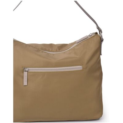 Kcb Bolso de hombro Basket. Marrón / Blanco roto mujer Kcb Bolso de hombro Basket. Marrón / Blanco roto mujer