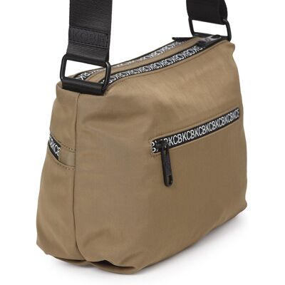 Kcb Bandolera Shine grande color khaki de mujer. Kaki mujer Kcb Bandolera Shine grande color khaki de mujer. Kaki mujer