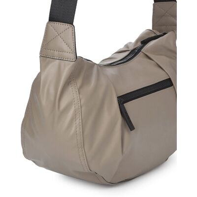 Kcb Bandolera Wave grande color taupe de mujer. Topo mujer Kcb Bandolera Wave grande color taupe de mujer. Topo mujer