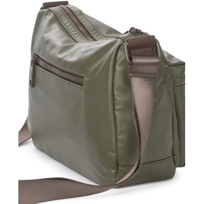Kcb Bandolera Square pequeña color khaki de mujer. Kaki mujer Kcb Bandolera Square pequeña color khaki de mujer. Kaki mujer